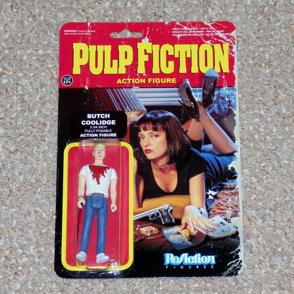 2014 Funko ReAction Pulp Fiction Butch Coolidge Figure MOC Brand New